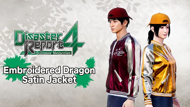 Disaster Report 4: Summer Memories - Embroidered Dragon Satin Jacket
