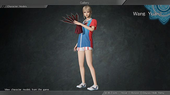 DYNASTY WARRIORS 9: Wang Yuanji "Race Queen Costume" / 王元姫「レースクイーン風コスチューム」