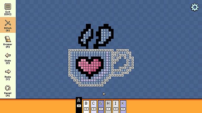 Pixel Cross Stitch - Valentine Miniatures Pack