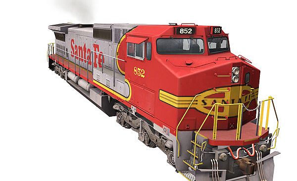 Trainz Plus DLC - ATSF Railway - GE C40-8W
