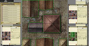 Fantasy Grounds - Pathfinder RPG - Flip-Tiles - Urban Slums Expansion