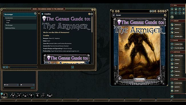 Fantasy Grounds - The Genius Guide to the Armiger