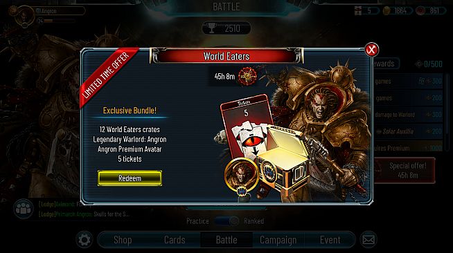 Warhammer Horus Heresy: Legions - World Eaters Skulls bundle