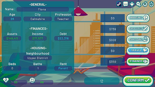Personal Finance Simulator