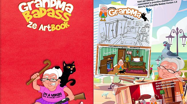 ArtBook Grandma Badass