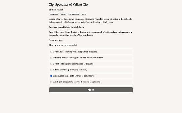 Zip! Speedster of Valiant City