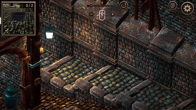 Hidden Haunted Town Top-Down 3D