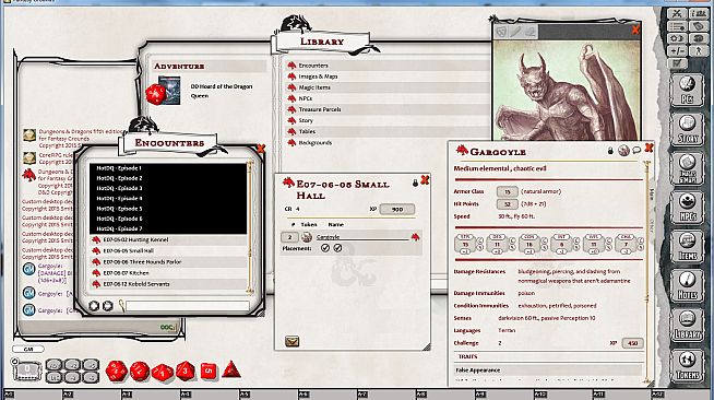 Fantasy Grounds - D&D Hoard of the Dragon Queen
