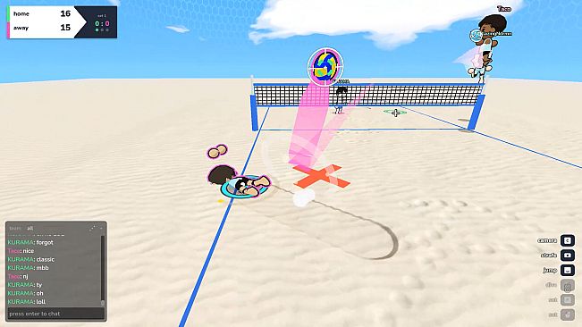 just volleyball
