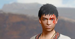 Monster Hunter Rise - "Malzeno Menace" face paint