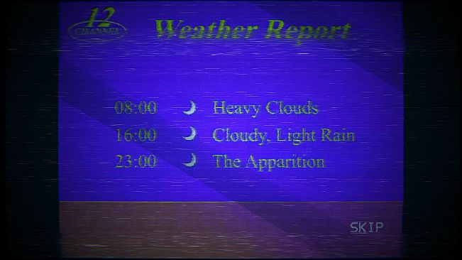 Shut the windows and don't look outside