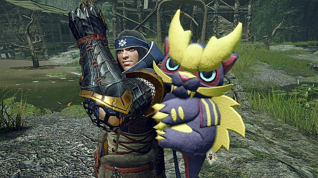 Monster Hunter Rise - "Stuffed Magnamalo" Hunter layered weapon (Gunlance)