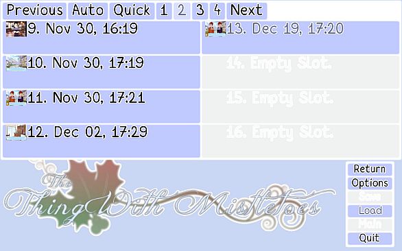 The Thing With Mistletoes