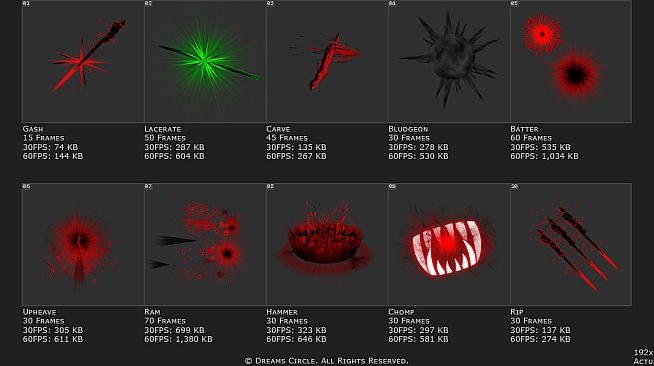 RPG Maker VX Ace - Animations Collection: Cursed Kingdoms