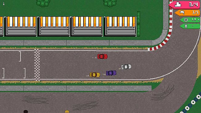 Full Throttle Pixel Racing