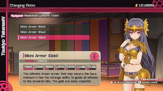 Bullet Girls Phantasia - Costume Set: Bikini Armors