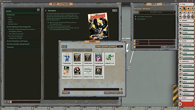 Fantasy Grounds - Fallout RPG - Astoundingly Awesome Tales - Hunted