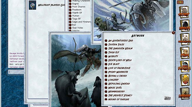 Fantasy Grounds - Savage Worlds: Hellfrost Player's Guide