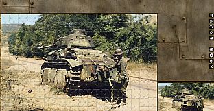 Pixel Puzzles WW2 Jigsaw - Pack: French Tanks