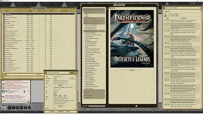 Fantasy Grounds - Pathfinder RPG - Campaign Setting: Artifacts & Legends