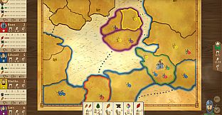 Eight-Minute Empire: Southern Plains Map