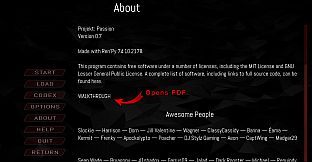 Projekt Passion — Season 1 Walkthrough