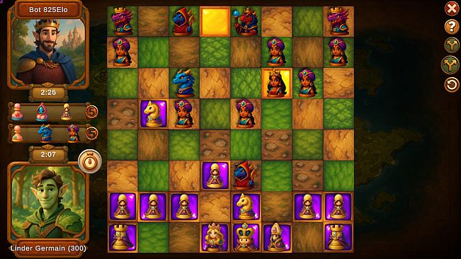 Choc Tactic 4 Chess Master - Game of Queens
