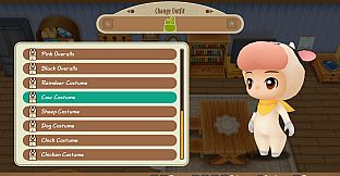 STORY OF SEASONS: Friends of Mineral Town - Cow Costume