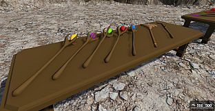 GameGuru MAX Low Poly Asset Pack - Mage Weapons: Melee