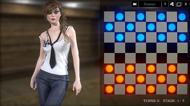 3D Hentai Checkers - Additional Girls 3