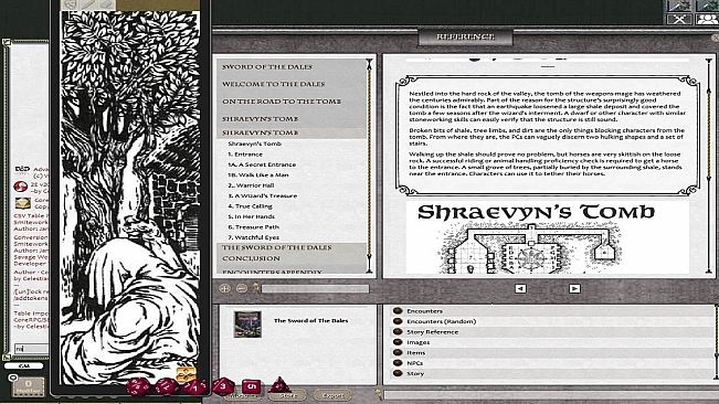 Fantasy Grounds - D&D Classics: The Sword of the Dales (2E)