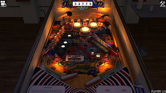 Zaccaria Pinball - Wood's Queen Table