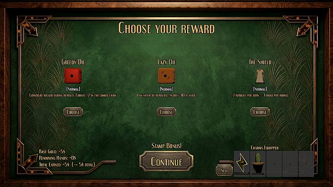 Loaded Dice - A Yahtzee Roguelike