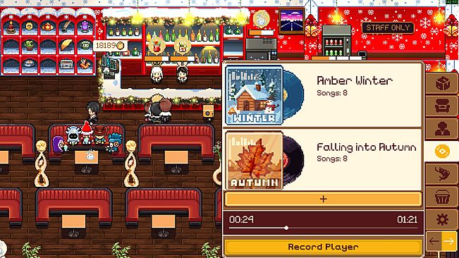 Lakeside Bar - Amber Snowfall - Soundtrack DLC