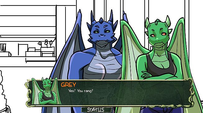 Furries & Scalies: Super Scary Halloween Spooky Times: Black & White