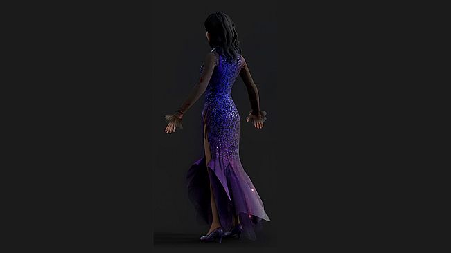 灵魂筹码 - 安琪星辰夜幕礼服 Soul at Stake - "Glad You Came" Angie's Dress