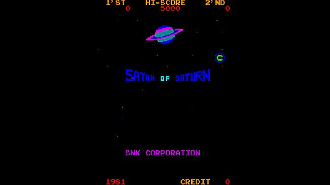 Arcade Archives 2 SATAN OF SATURN