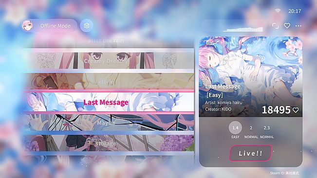 Live Rise!!: 4K Fever - Official Beatmaps Pack
