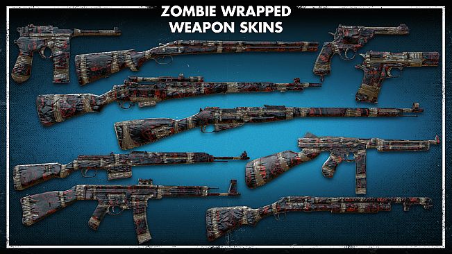 Zombie Army 4: Zombie Wrapped Weapon Skins