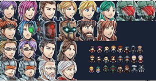 RPG Maker VX Ace - Futuristic Characters Pack