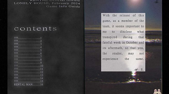 Rental - Supporter Zine