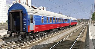 Trainz 2022 DLC - RZD-UZ-RIC Wagons Praha