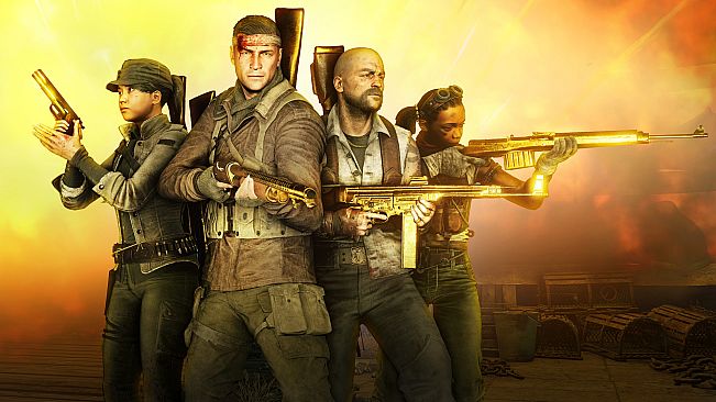 Zombie Army 4: Solid Gold Weapon Skins