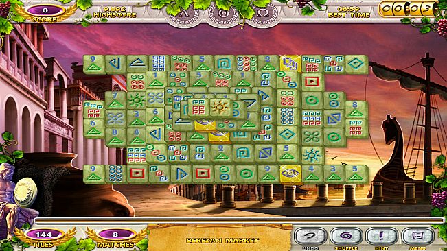 Mahjong Mysteries - Ancient Athena