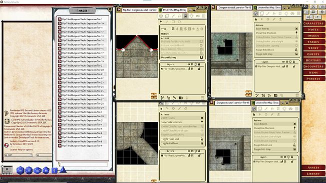 Fantasy Grounds - Pathfinder RPG - Dungeon Vaults Expansion