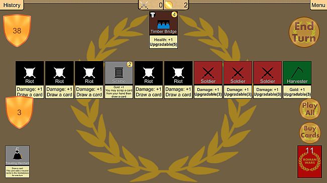Roman Wars: Deck Building Game