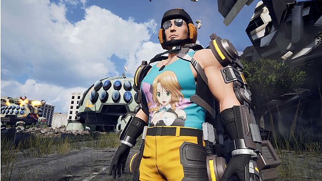 EARTH DEFENSE FORCE: IRON RAIN - Creation parts: Tank Top 'Riho Futaba'