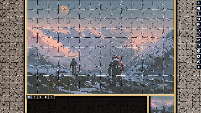 Pixel Puzzles Illustrations & Anime - Jigsaw Pack: Distant Worlds