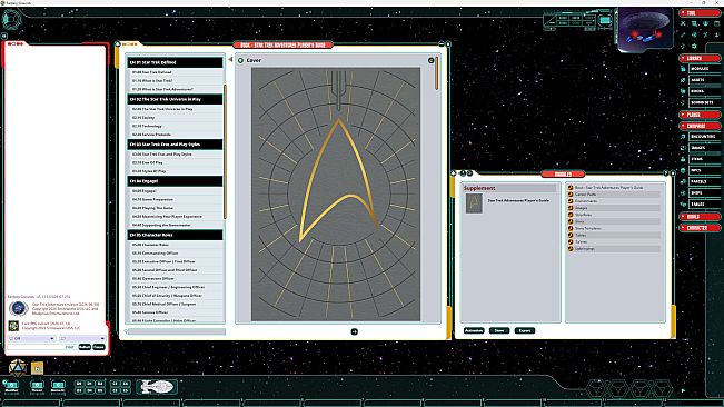 Fantasy Grounds - Star Trek Adventures: Player's Guide