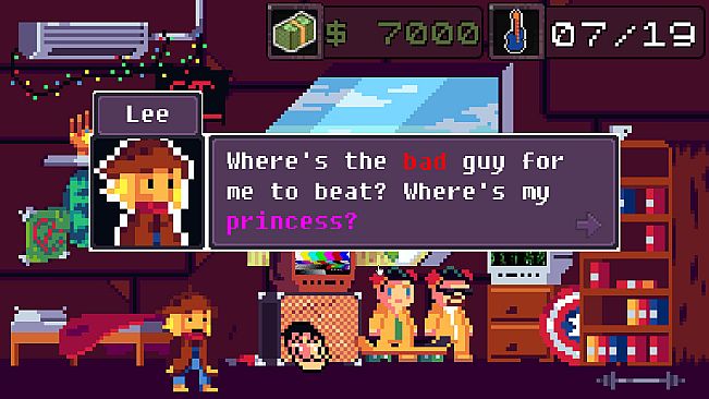 Puzzle Game: Lee inside TV